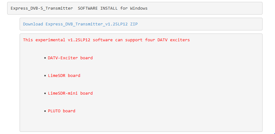 DATV LimeSDR