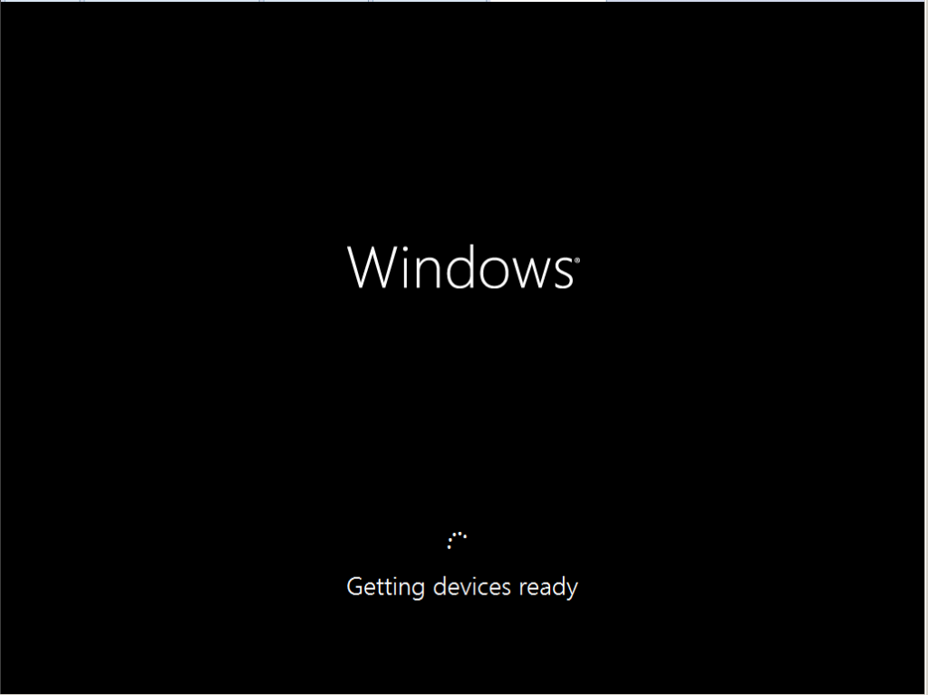 Windows 8 logon screen