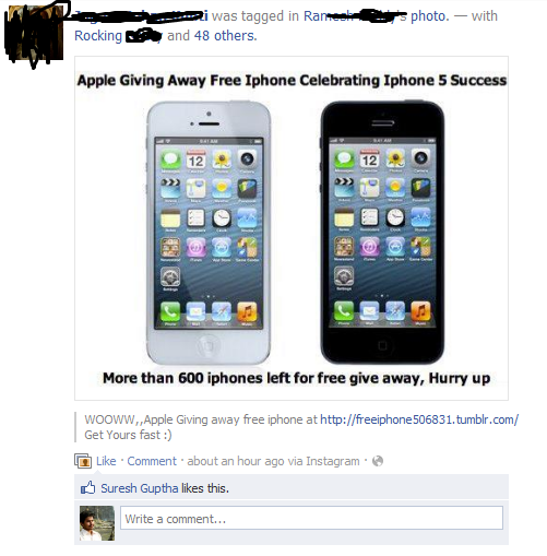 The Free iPhone scam The truth underneath