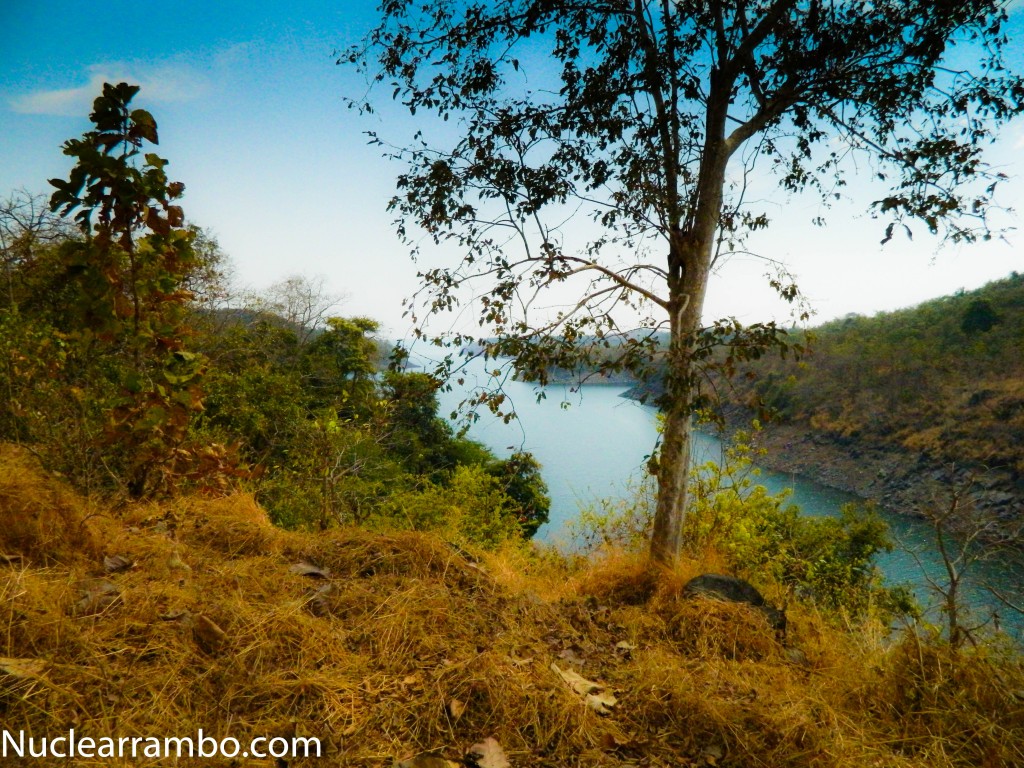 Landscape at bhatsa reservoir