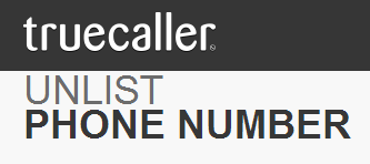 Remove phone number from truecaller database