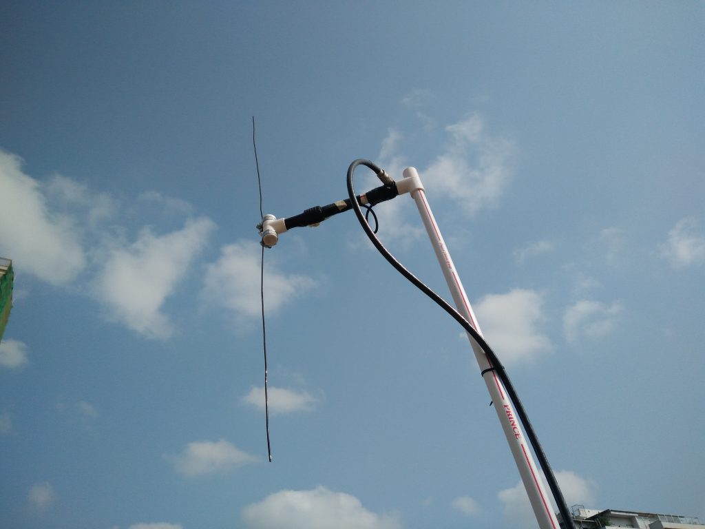 PVC dipole antenna