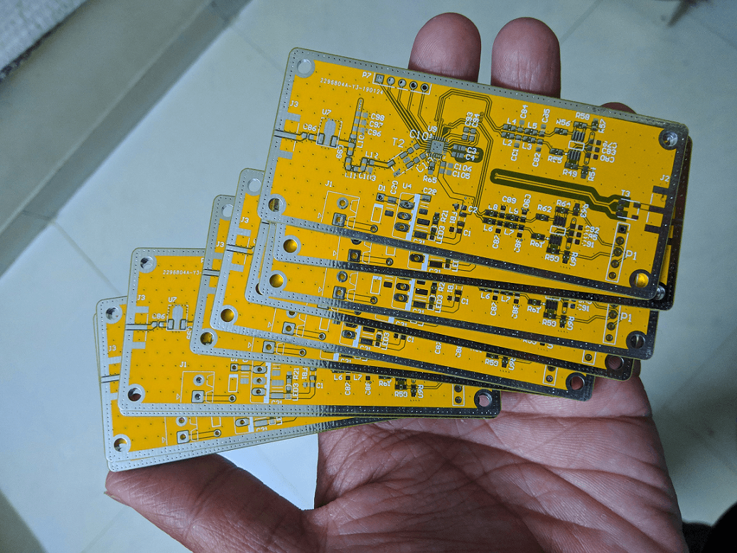 Multi layer RF PCB from JLCPCB