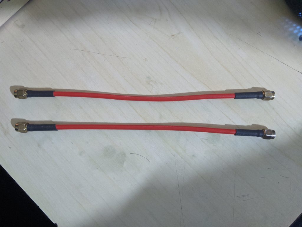 Phase match cables with nanovna